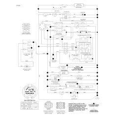 Husqvarna Cth 204T - Schematic