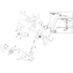 Countax D18-50 - From - 11 Handbrake