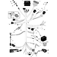 Countax D18-50 - From - 12 Wiring Loom