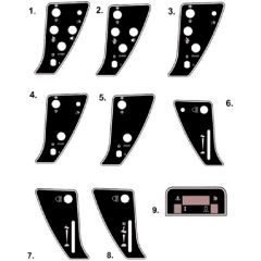 Countax D18-50 - From - 15 Dash Decals