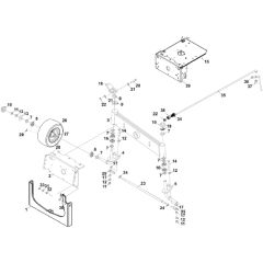 Countax D18-50 - From - 3 Front Axel