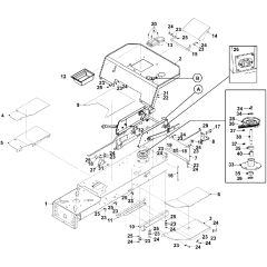 Countax D18-50 - From - 7 Read Body And Running Board