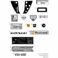 Countax D23-50Ln - From - Decals