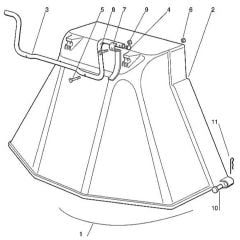 Viking DPC500 - Deflector - Parts Diagram