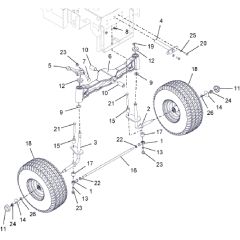 Countax E36 - From 01-05-2017 - 03A Front Axle