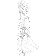 Countax E36 - From 01-05-2017 - 07A Seat And Seat Mount