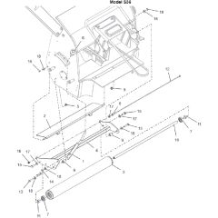 Countax E36 - From 01-05-2017 - 26C Pgc Sweeper Roller