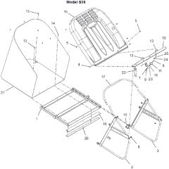 Countax E36 - From 01-05-2017 - 27A Pgc Frame Lid And Net