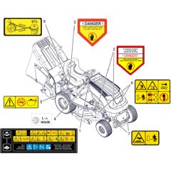 Countax E36 - From 01-05-2017 - 31A Decals Safety