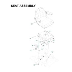 Husqvarna Ez21 - Seat