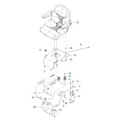 Husqvarna Ez22 Ce - Seat