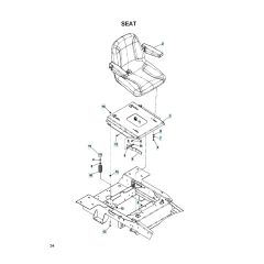 Husqvarna Ez4220 - Seat