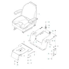 Husqvarna Ez 24T - Seat