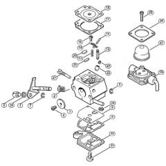 Genuine Stihl FC55 Z / M - Carburetor C1Q-S53