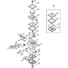 Genuine Stihl FC75 / F - Carburetor 4137/22