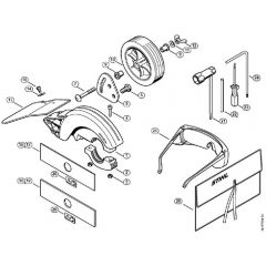 Genuine Stihl FC75 / R - Deflector, Tools, Extras