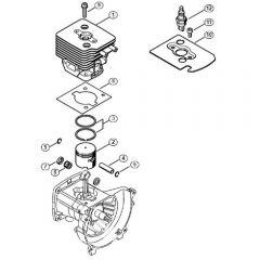 Genuine Stihl FC83 / B - Cylinder