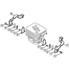 Genuine Stihl FC83 / G - Diaphragm control