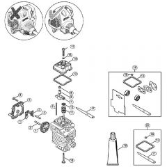 Genuine Stihl FC90 Z / B - Valve timing gear