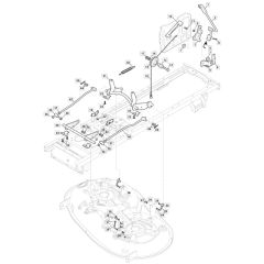 Freedom 38e_SD - 2022 - 2T0660483/M22 - Mountfield Ride On Mower Deck Lifting Diagram