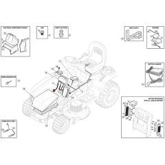 Freedom 38e_SD - 2022 - 2T0660483/M22 - Mountfield Ride On Mower Electrics Diagram