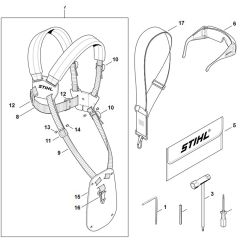 Stihl FS36R - Tools, Extras - Parts Diagram