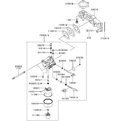 Countax Fs481V - 08 Carburetor