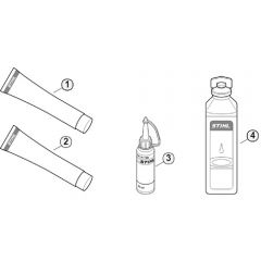 Genuine Stihl FS80 R / AK - Miscellaneous lubricants and greases