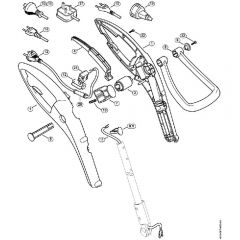 Genuine Stihl FSE31 / A - Handle Housing