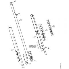 Genuine Stihl FSE31 / B - Drive Tube Assembly