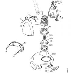 Genuine Stihl FSE31 / C - Electric Motor, Cutting Head