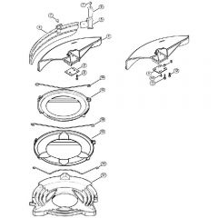 Genuine Stihl FSE65 / E - Deflector