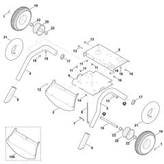 Viking GB 460 - Chassis - Parts Diagram