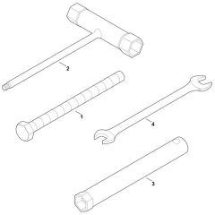 Viking GB 460 - Tools - Parts Diagram