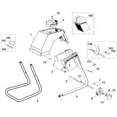 Viking GE 120 - Housing - Parts Diagram