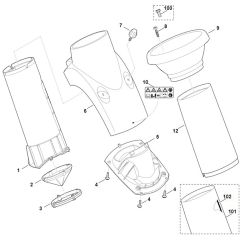 Viking GE 260 - Funnel - Parts Diagram