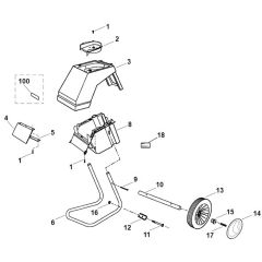 Viking GE 345 - Housing - Parts Diagram