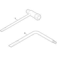 Viking GE 355 - Tools - Parts Diagram