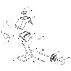 Viking GE 365 - Housing - Parts Diagram