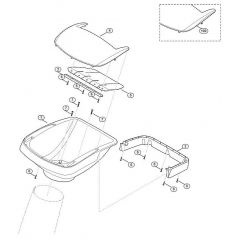 Genuine Stihl GHE355.0 / A - Funnel Upper Part