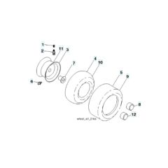 Husqvarna Gt52Xls - Wheels & Tyres