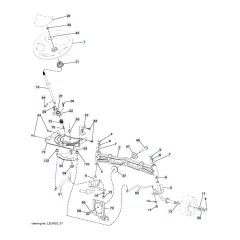 Husqvarna Gth24V54 - Steering