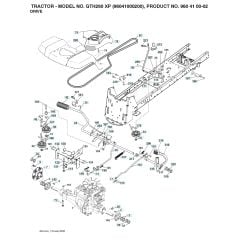 Husqvarna Gth260 Xp - Drive