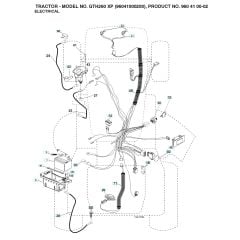 Husqvarna Gth260 Xp - Electrical