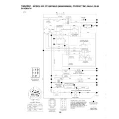 Husqvarna Gth26V48Ls - Schematic