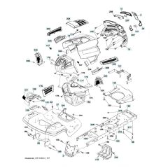 Husqvarna Gth26V52Ls - Chassis & Frame