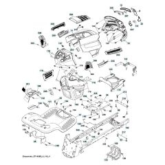 Husqvarna Gth26V54 - Chassis & Frame