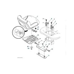 Husqvarna Gth2752Tf - Seat