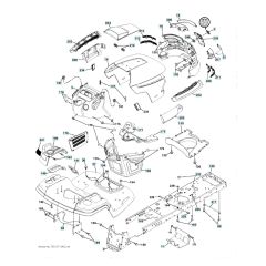 Husqvarna Gth27V52Ls - Chassis & Frame