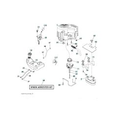 Husqvarna Gth3052Tf - Engine